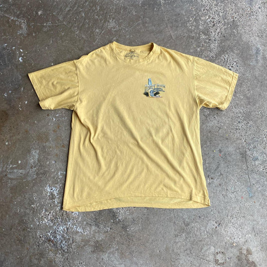 Yellow Newport Blue Graphic Bar T-Shirt