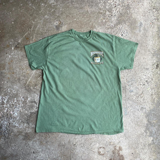 Green Moonshine Graphic Bar T-Shirt