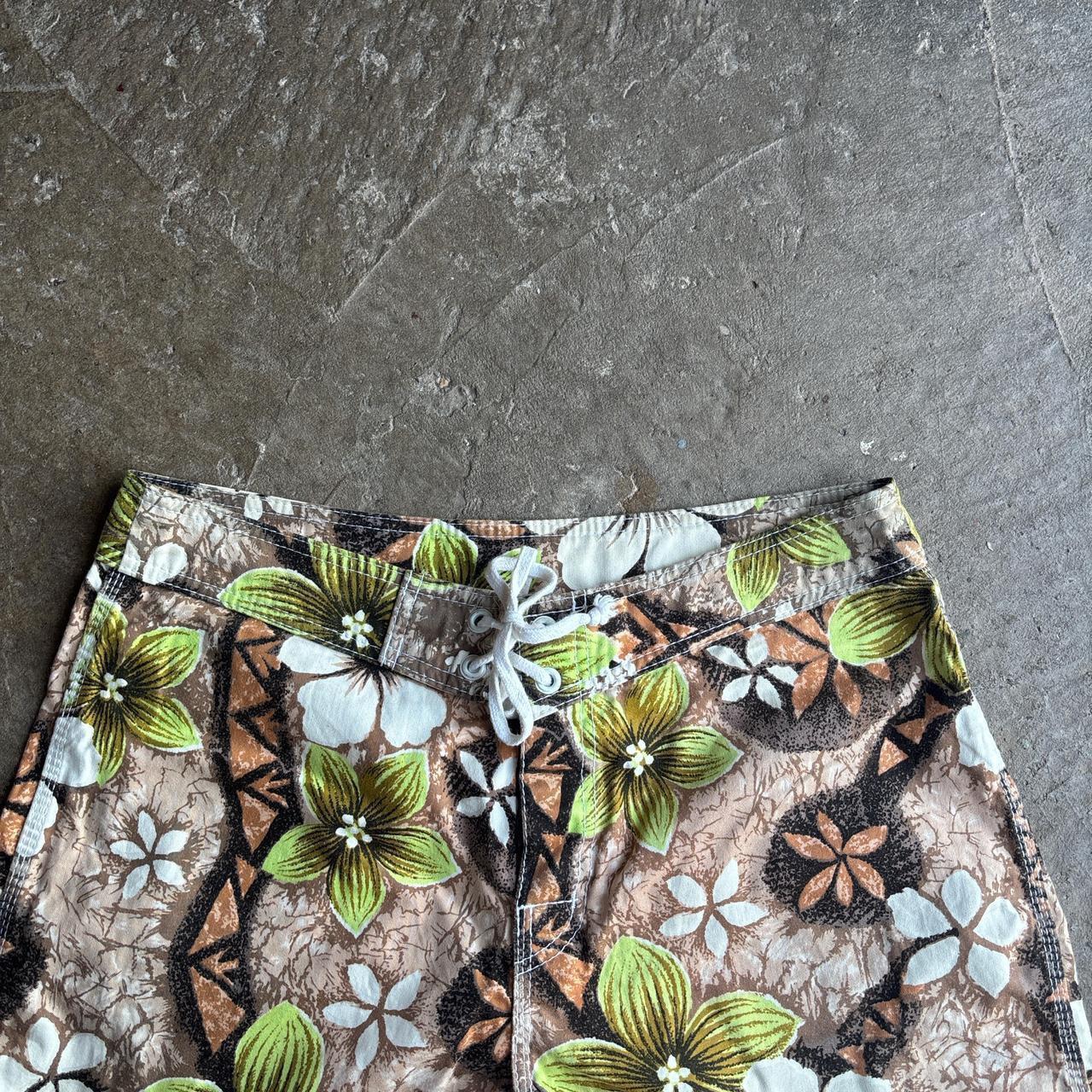 Multi-Coloured Flower Print Billabong Swim Shorts