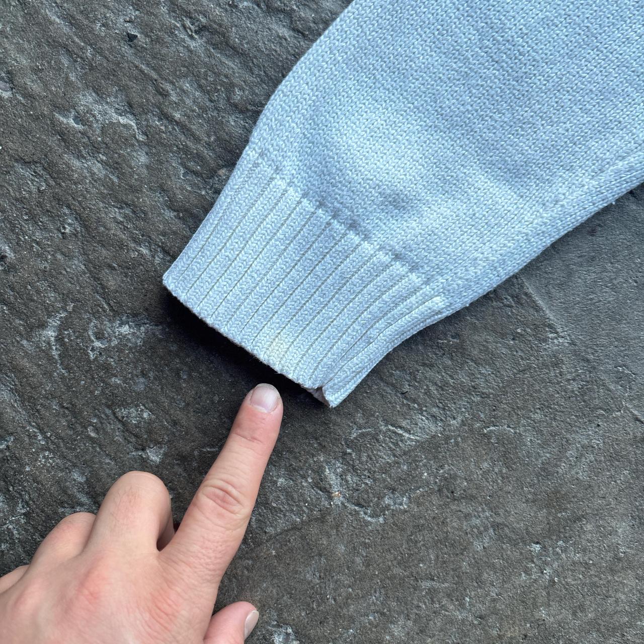 Cream Polo Ralph Lauren knitted quarter zip - L