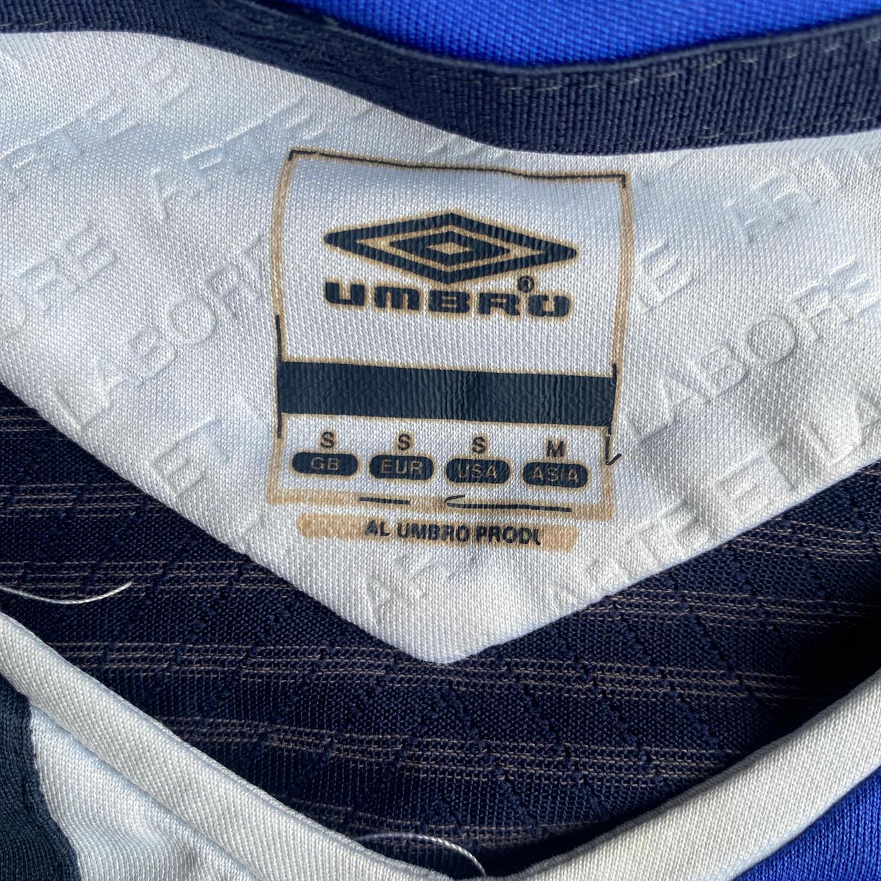 Navy Blackburn Rovers 2008/09 Umbro Away Shirt - S