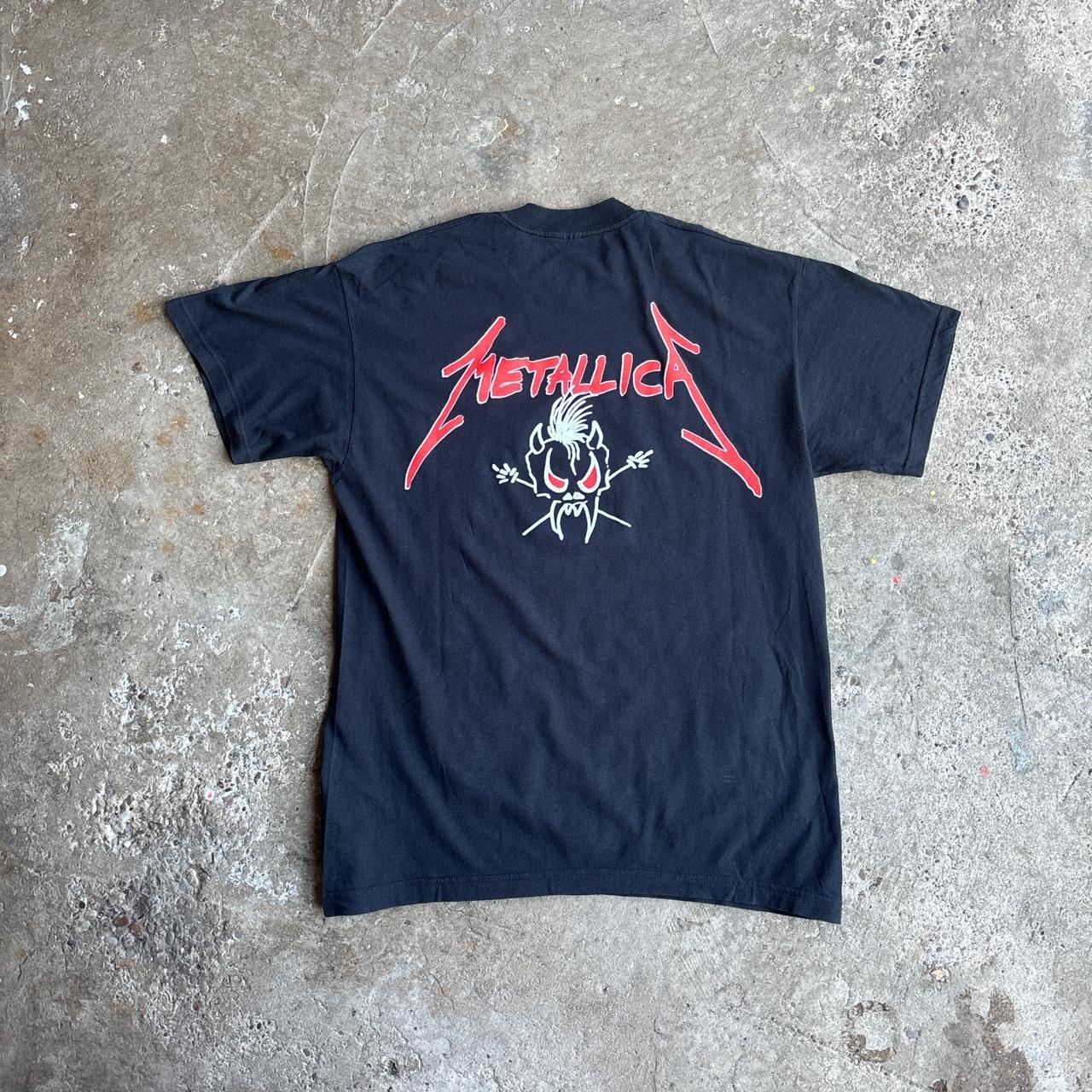 Vintage 1990s Metallica Band T-Shirt