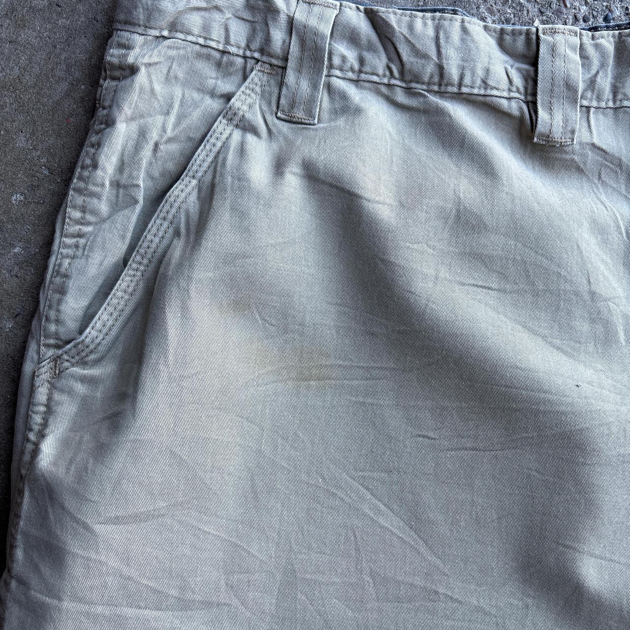 Beige Wrangler Cargo Shorts