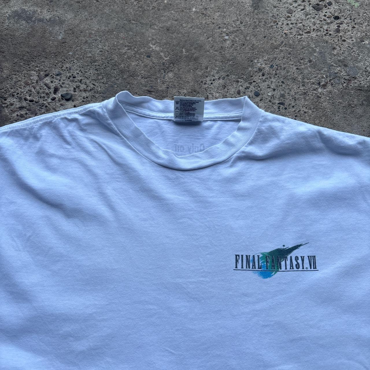 Vintage Final Fantasy VII Cloud Playstation promo t-shirt - XL
