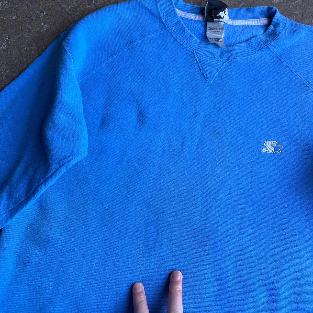 Blue Starter Embroidered Crewneck Sweatshirt - 16/18 (women’s)