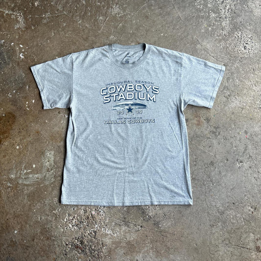 Grey Dallas Cowboys Stadium 2009 T-Shirt