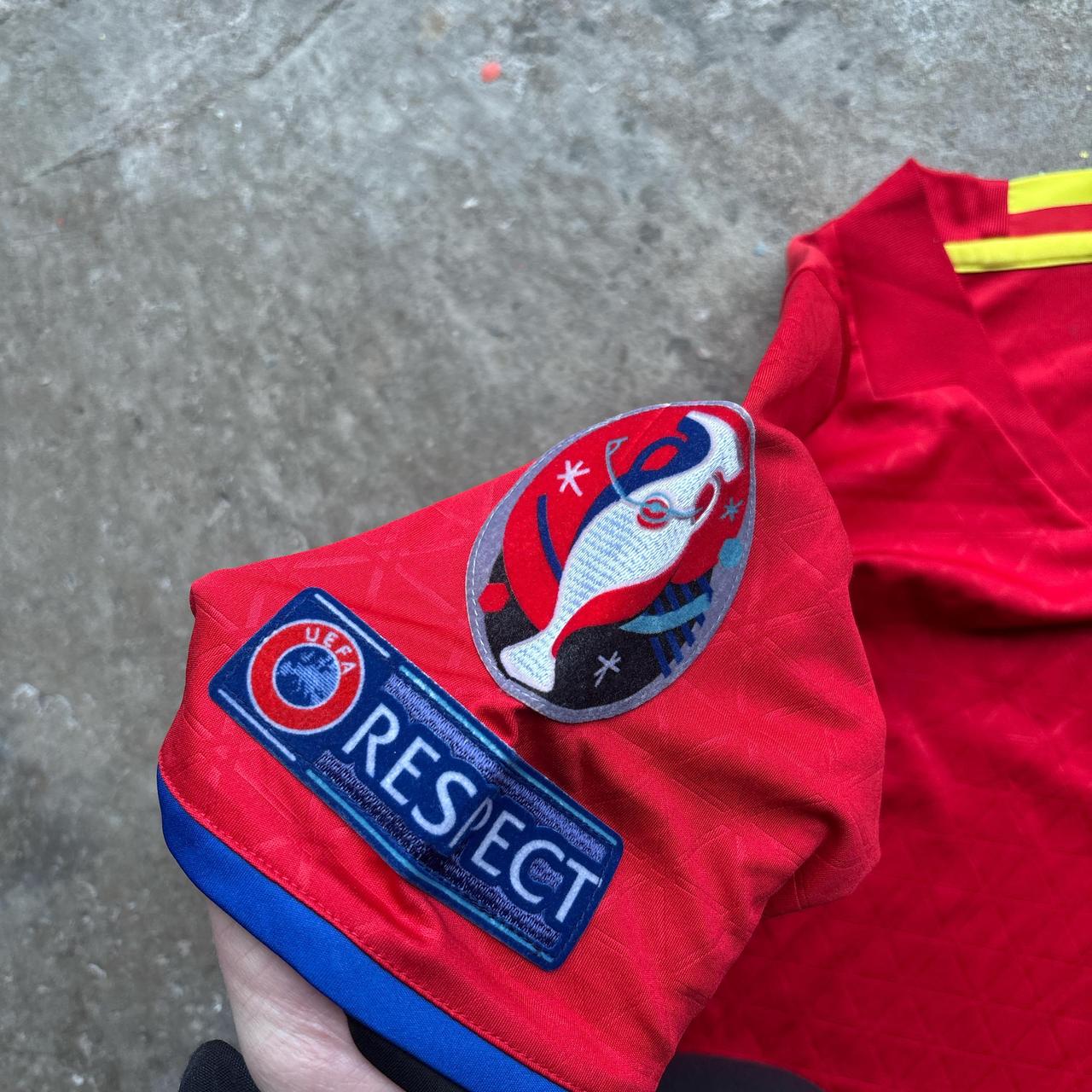 2016-17 Spain Home Adidas Football Shirt