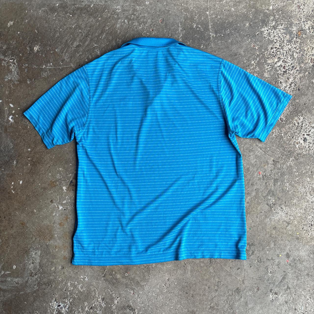 Blue and white Nike Golf Polo shirt