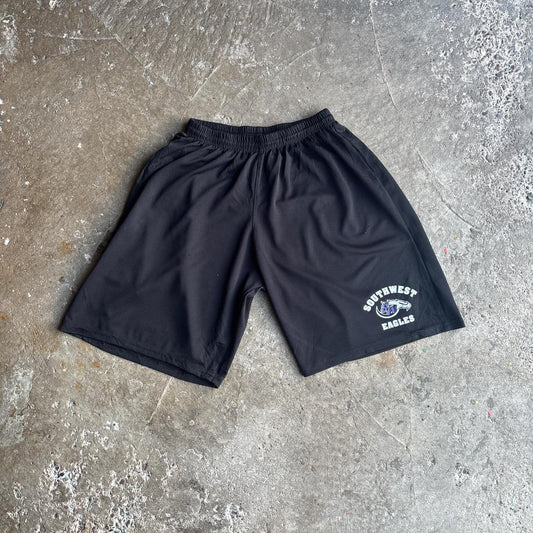 Black Mesh ‘Southwest Eagles’ Basketball Shorts