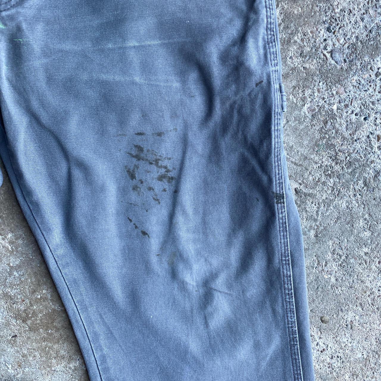 Grey Dickies Distressed Carpenter Trousers - W36