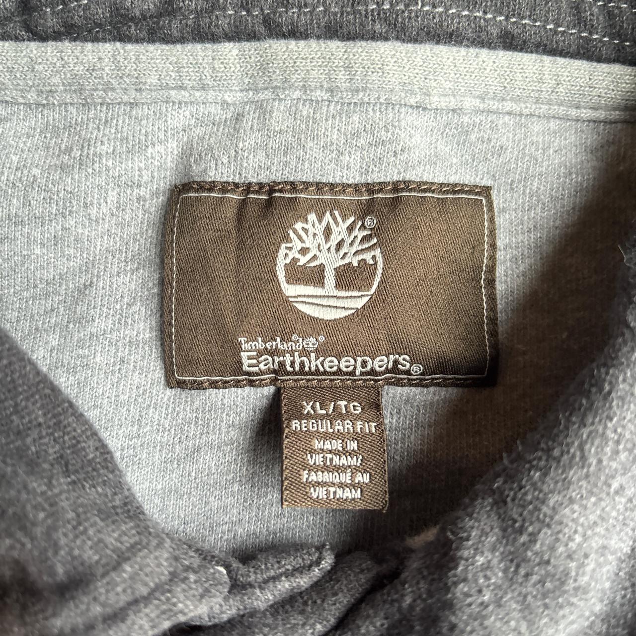 Grey Timberland Cotton Polo Shirt - XL