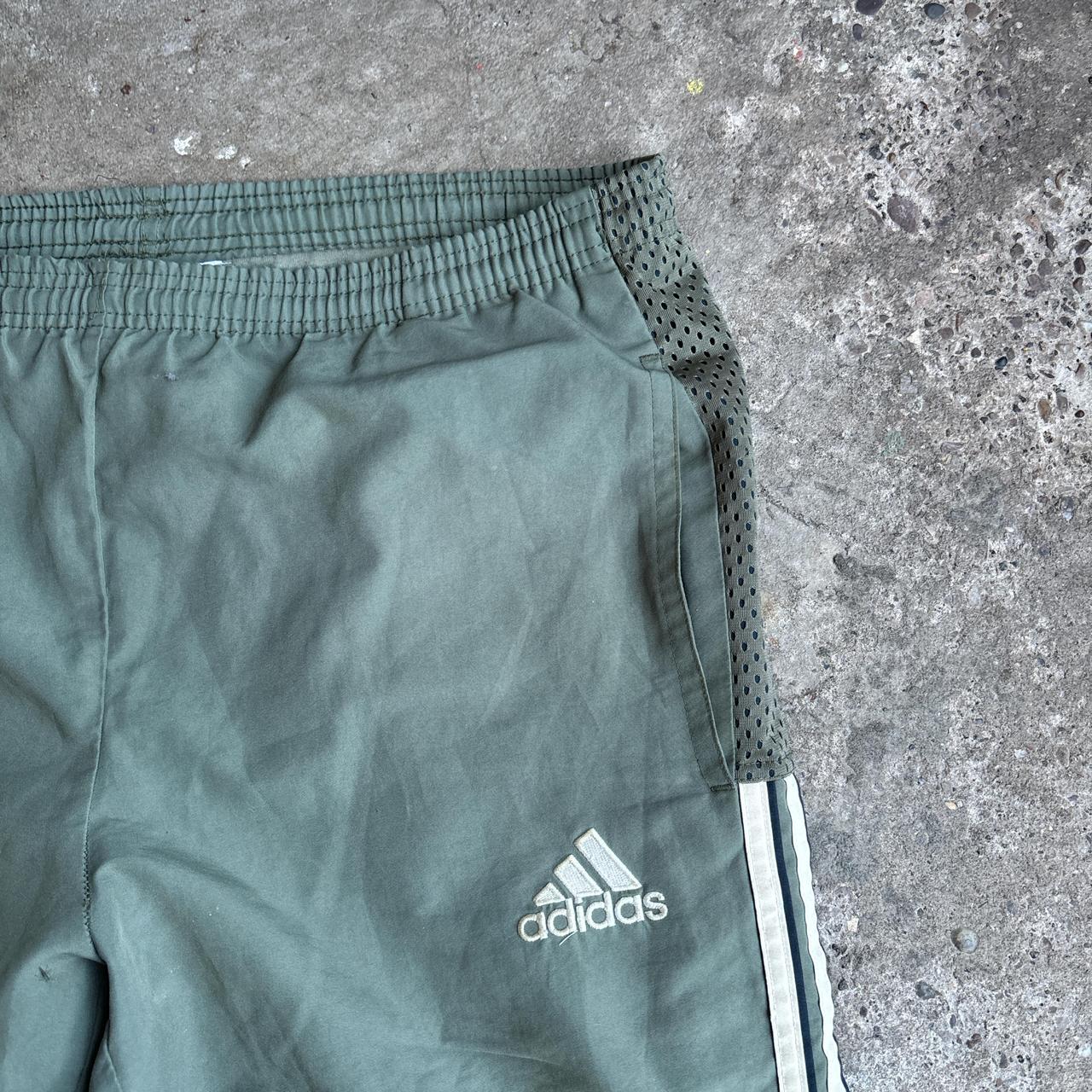 Adidas Green Tracksuit Shorts