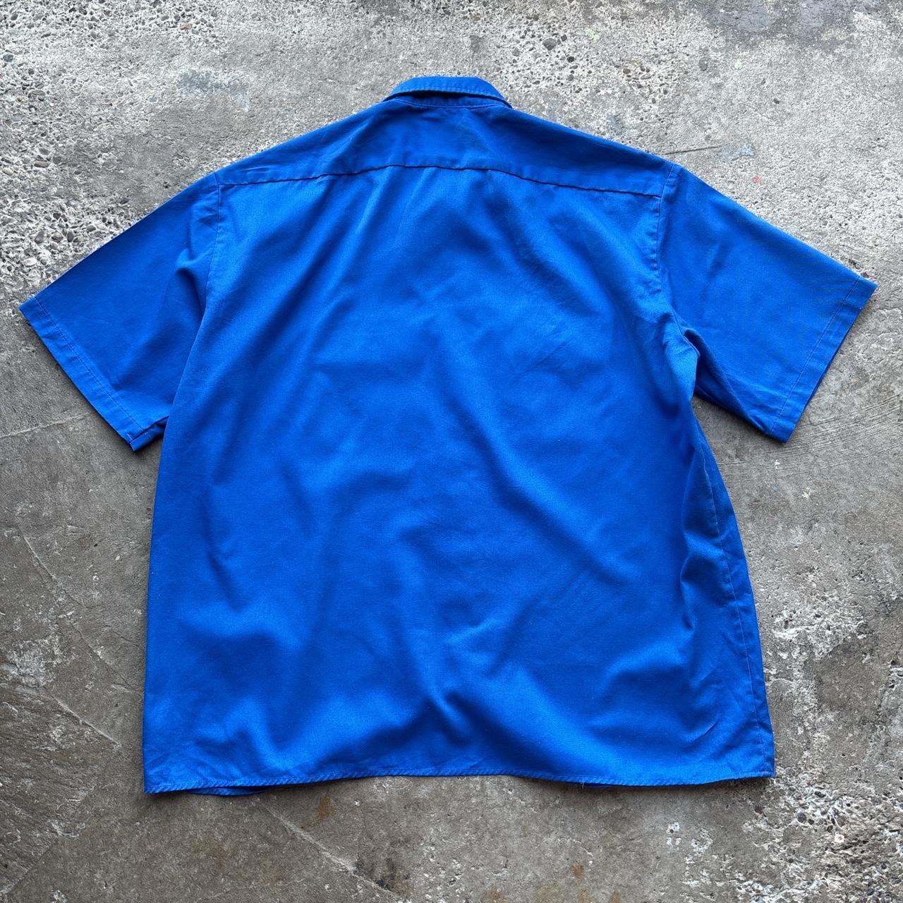 Blue Dickies short sleeved shirt