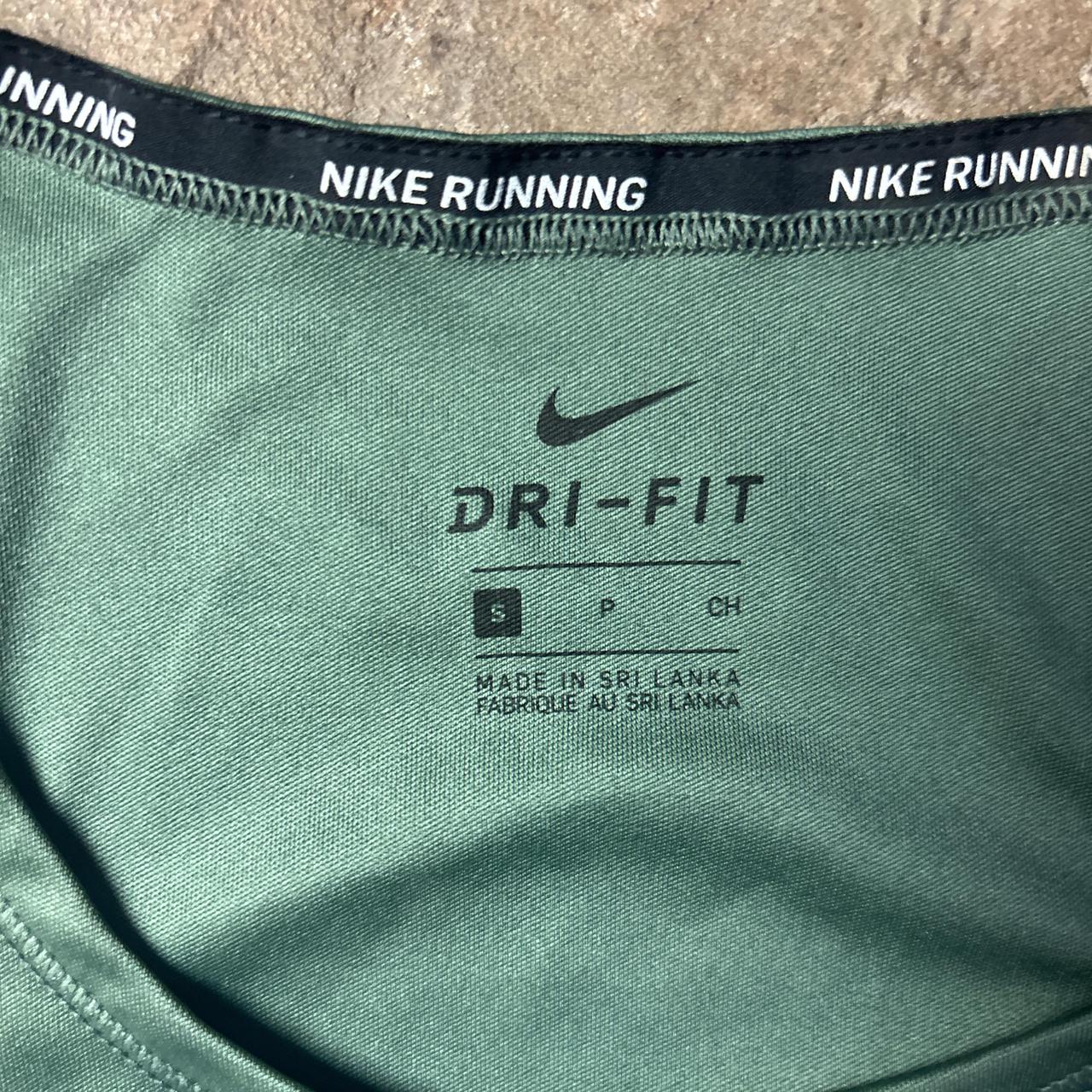 Green Nike Dri-Fit  Running Vest - S (women’s)