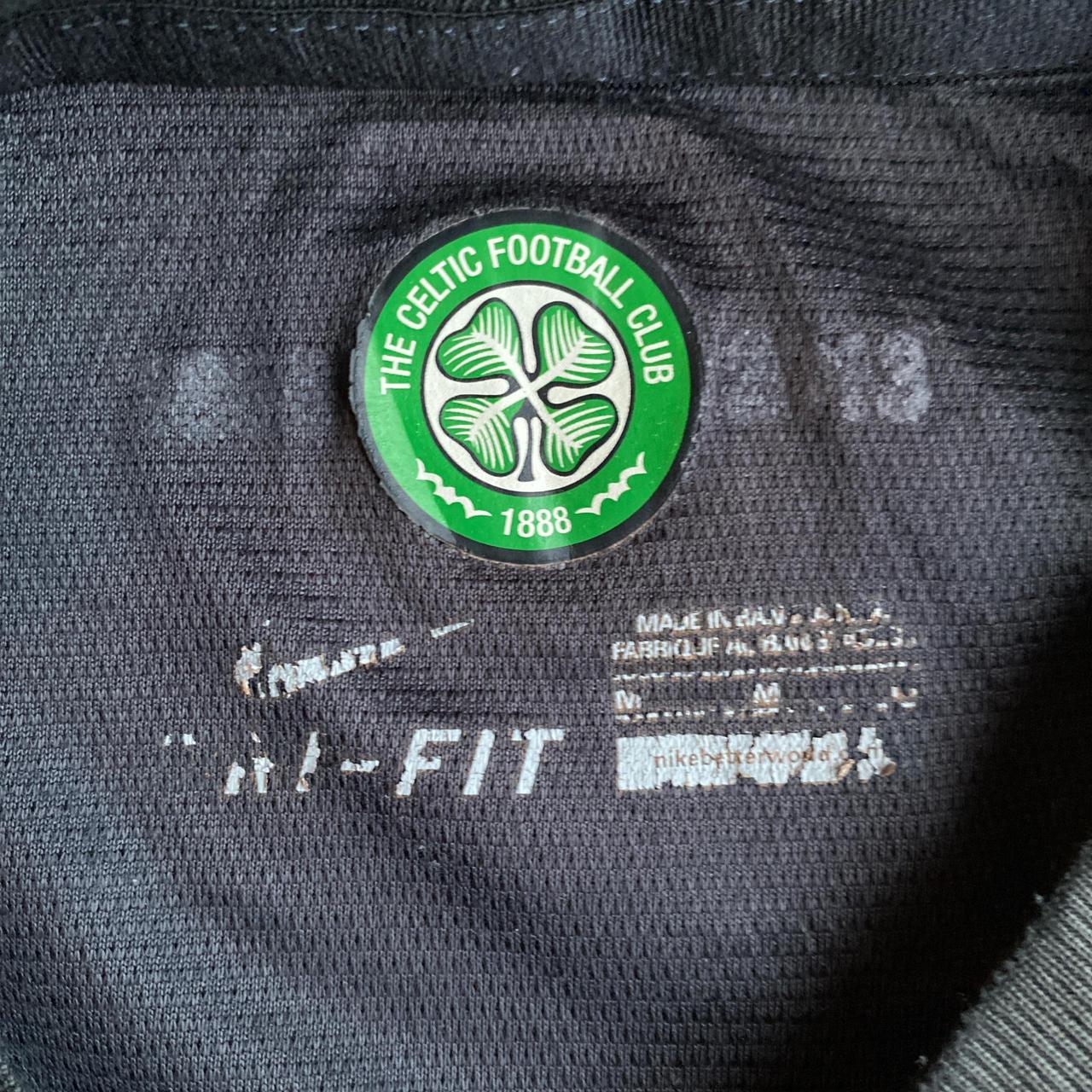 Black & Grey Celtic 2012/13 Nike Away Kit - M