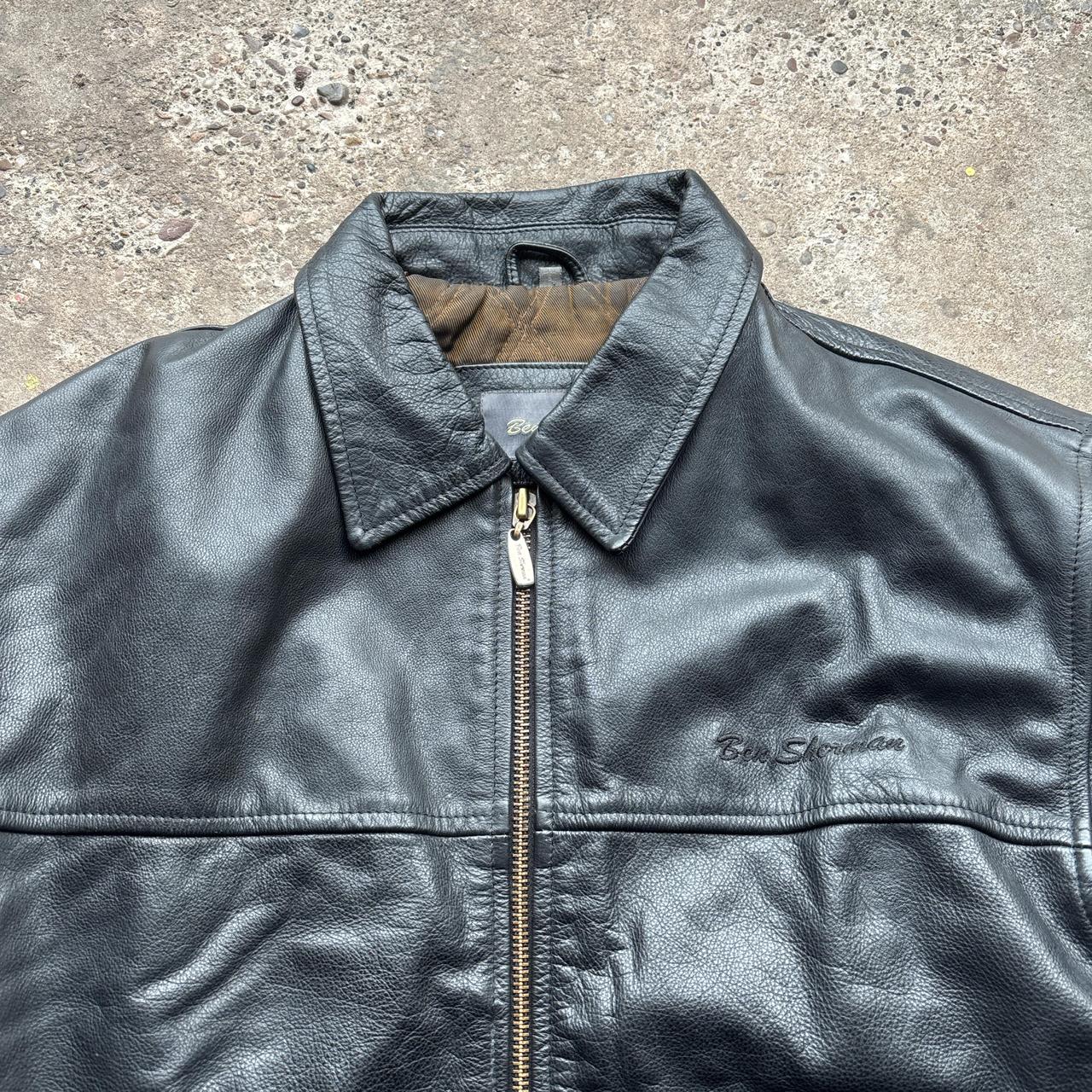 Vintage Ben Sherman leather jacket - S