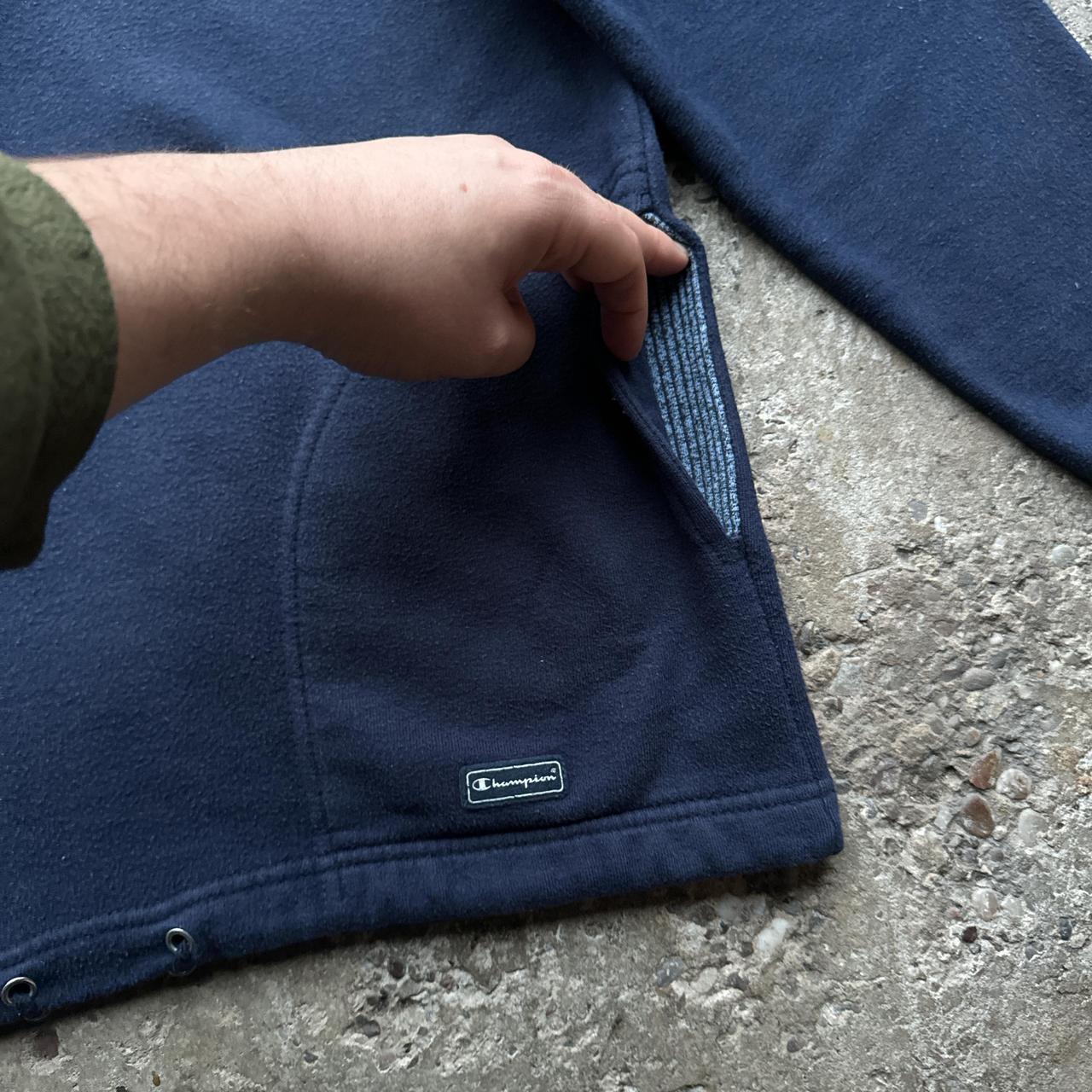 Vintage Navy Champion quarter zip