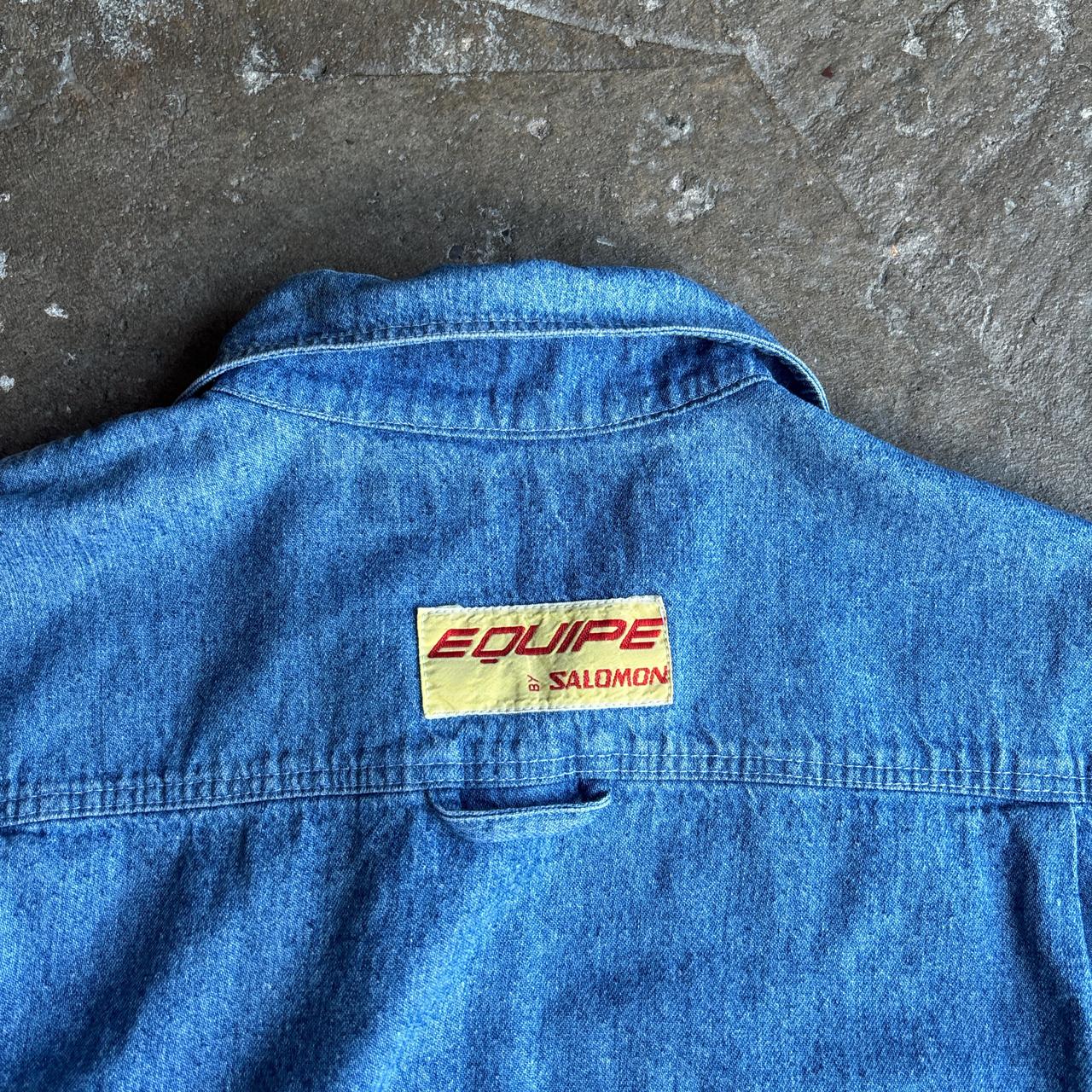 00s Equipe by Salomon denim shirt