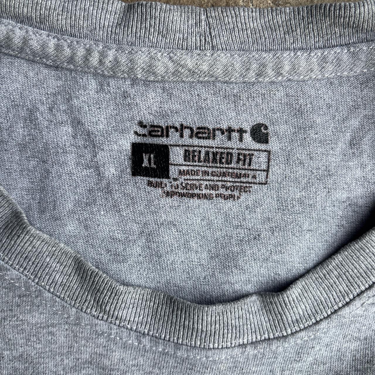 Grey Carhartt Single Pocket Vest Top - XL
