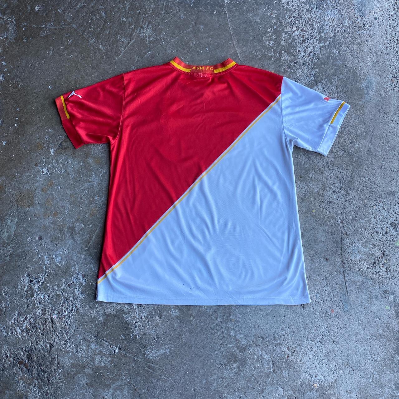 Puma AS Monaco 2001/02 Puma Home Shirt - XL