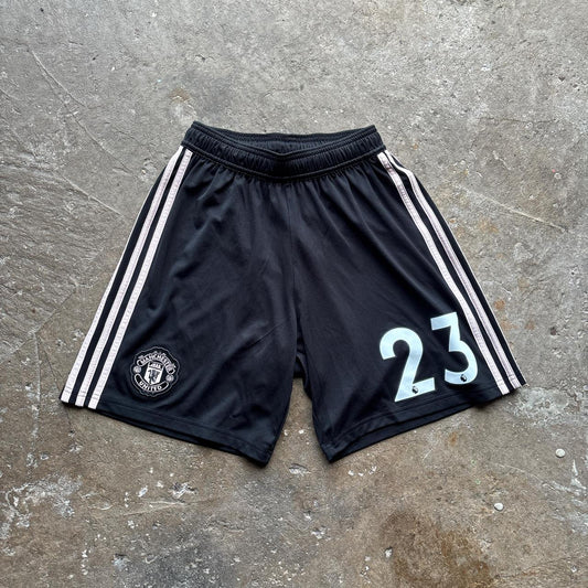 Black Adidas Manchester United Shorts - S