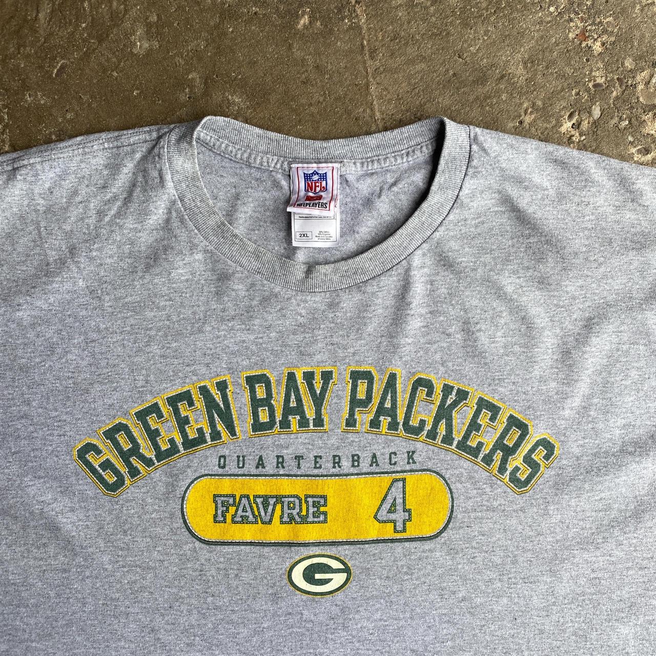 Grey Graphic Green Bay Packers NFL T-Shirt - 2XL