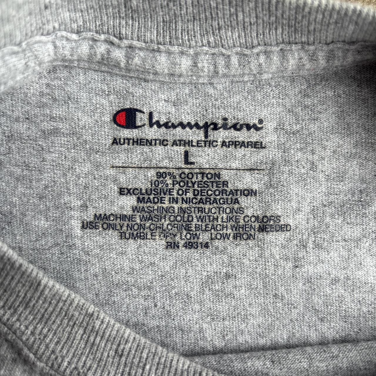 Grey Champion Graphic Basketball T-Shirt - L