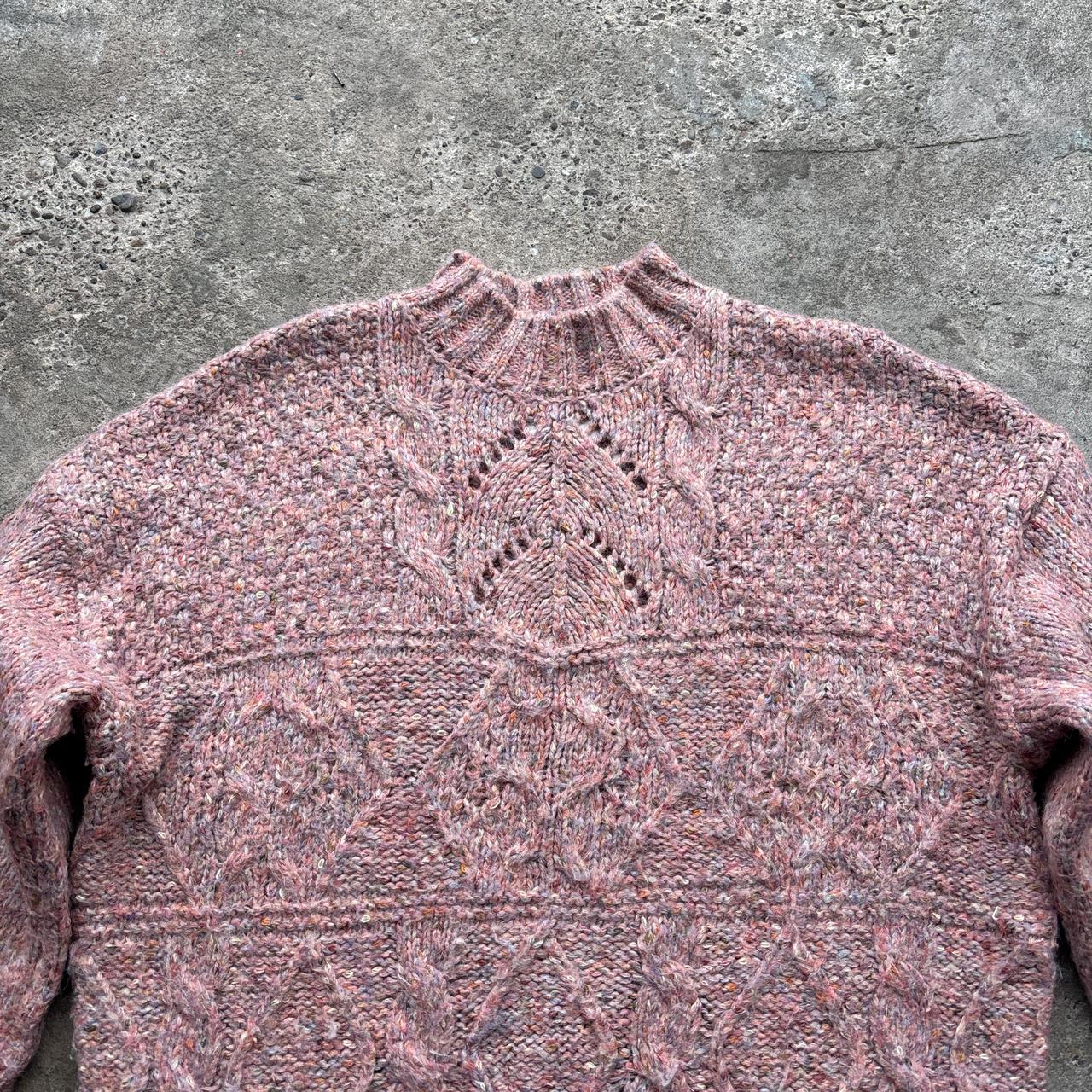Pink Springfield Knitted wool jumper