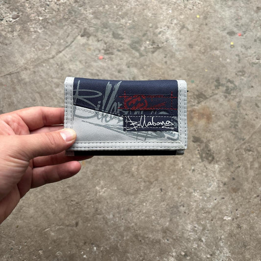 00s Blue and Grey wallet - dead stock