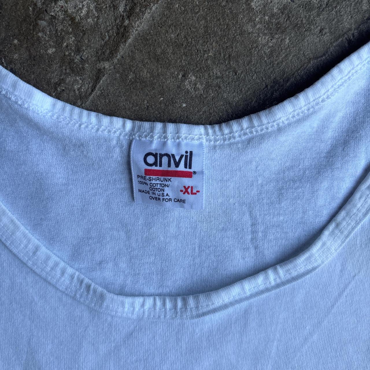 Vintage White ‘Bad Ass Coffee’ Graphic Vest