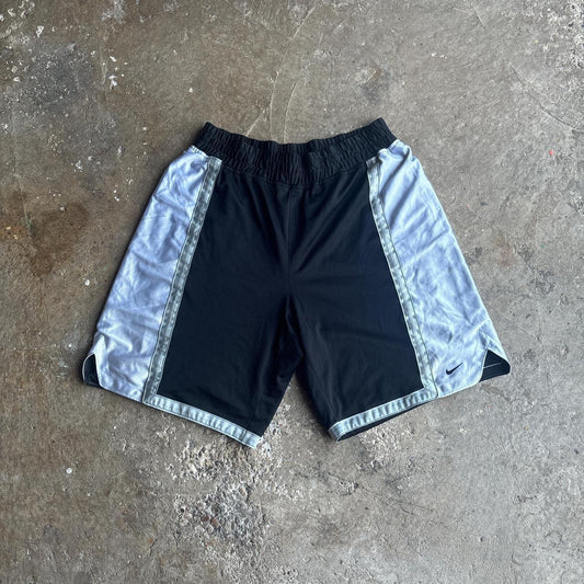 Black/Silver Nike Dri-Fit Basketball Shorts