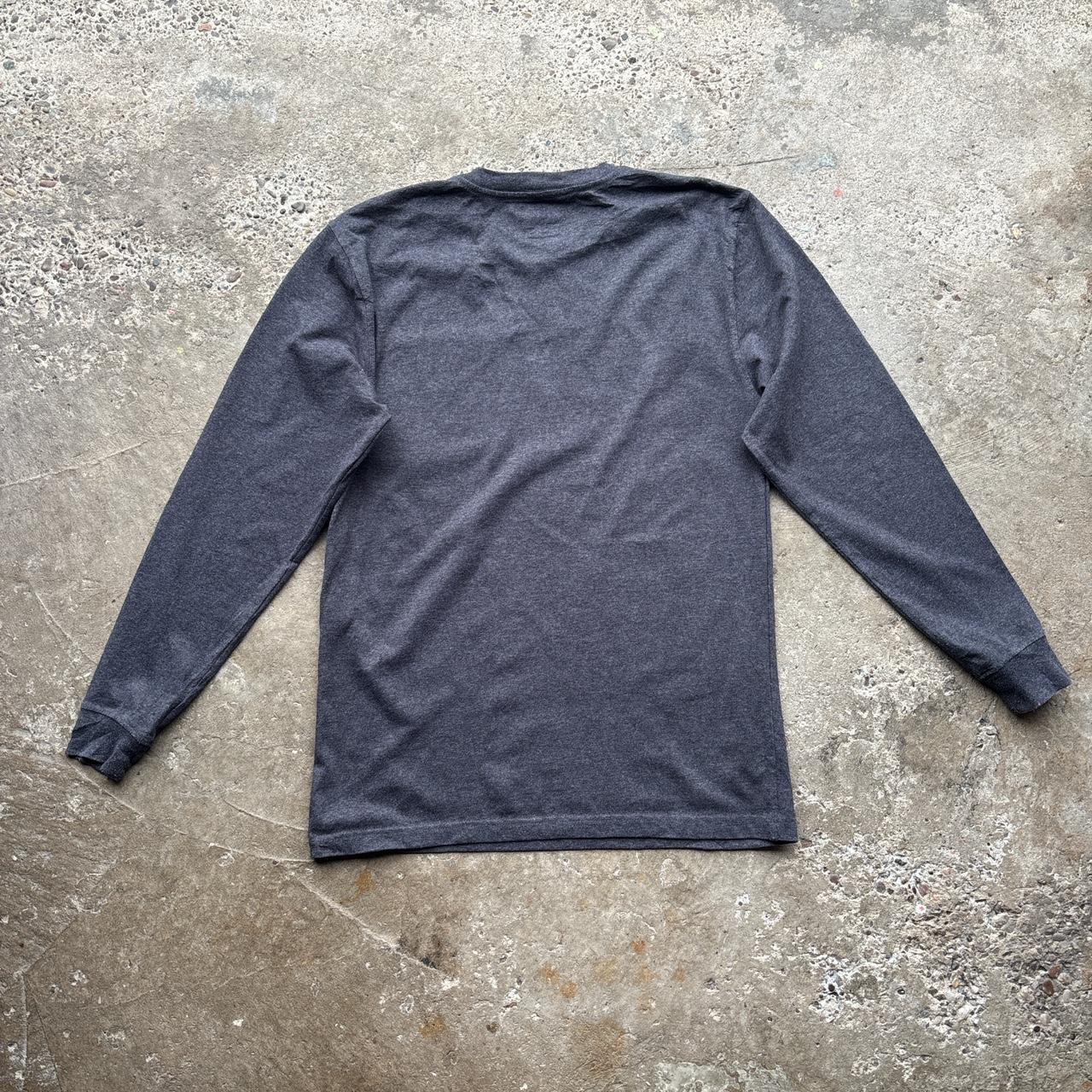 Grey Carhartt single pocket long sleeve top - S