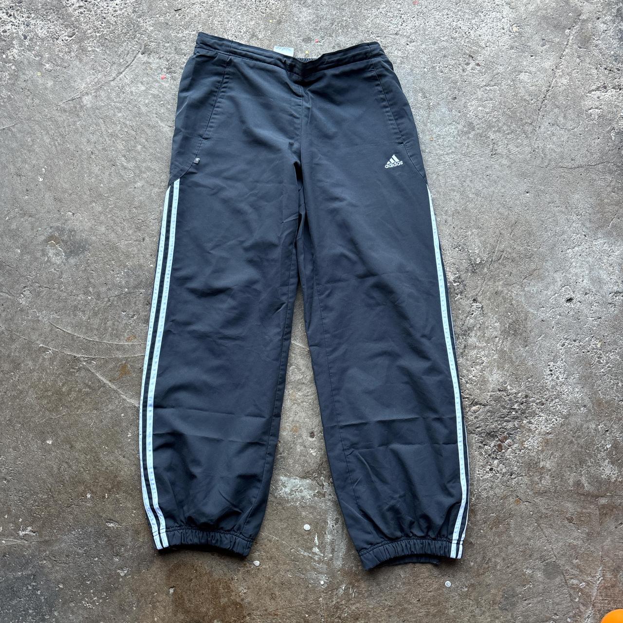 Grey Adidas track pants