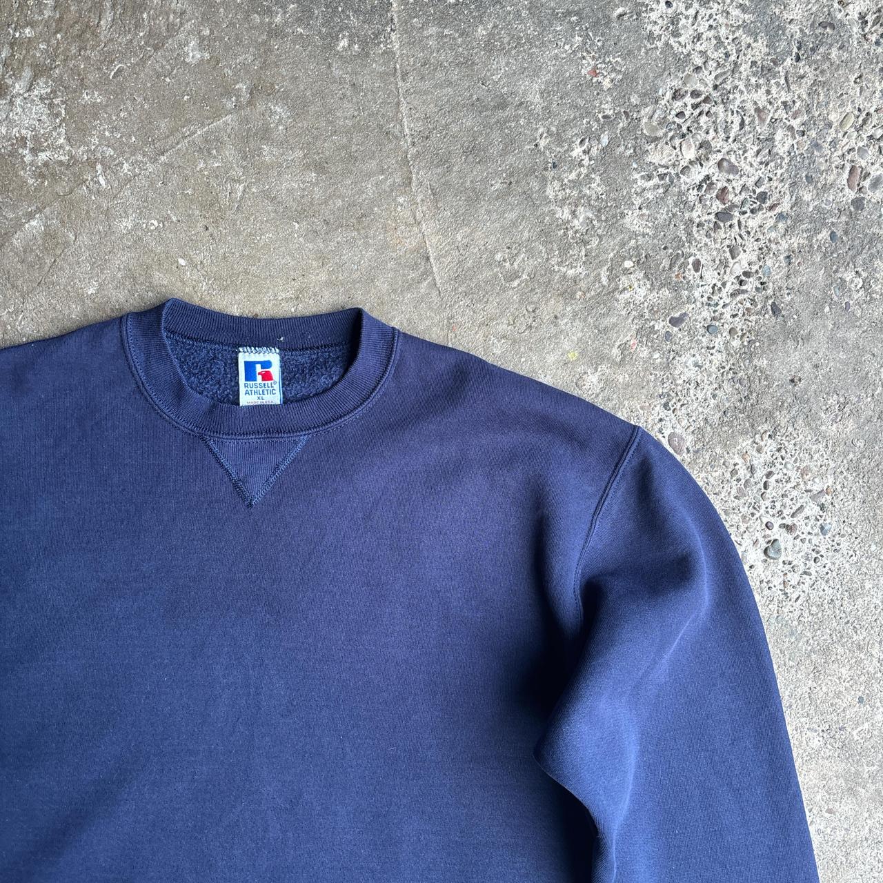 Navy Blue Russell Athletic Crewneck Sweatshirt - XL