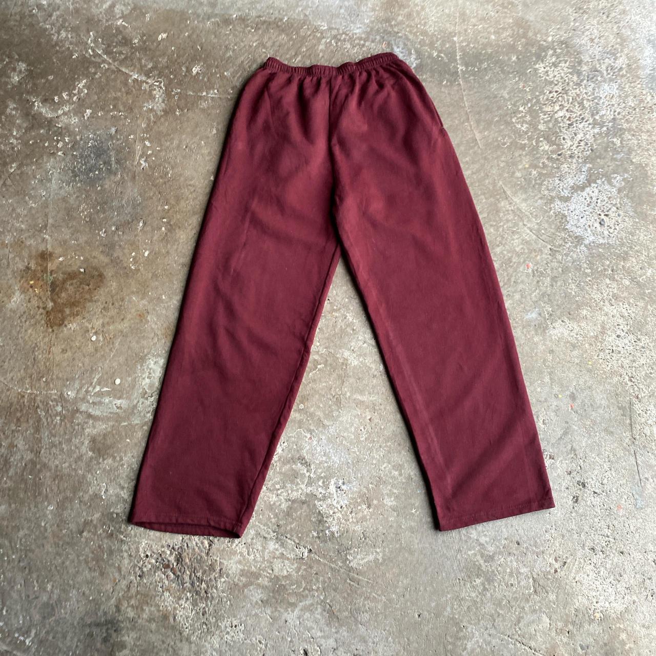 Burgundy Champion ‘La Salle’ Tracksuit Bottoms - M