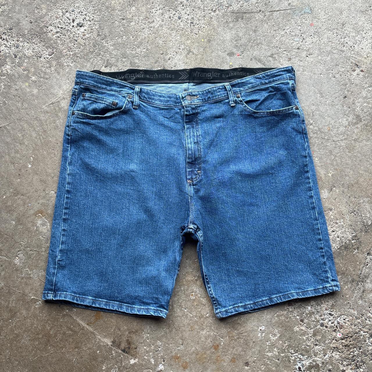 Blue Denim Wrangler Shorts - W44