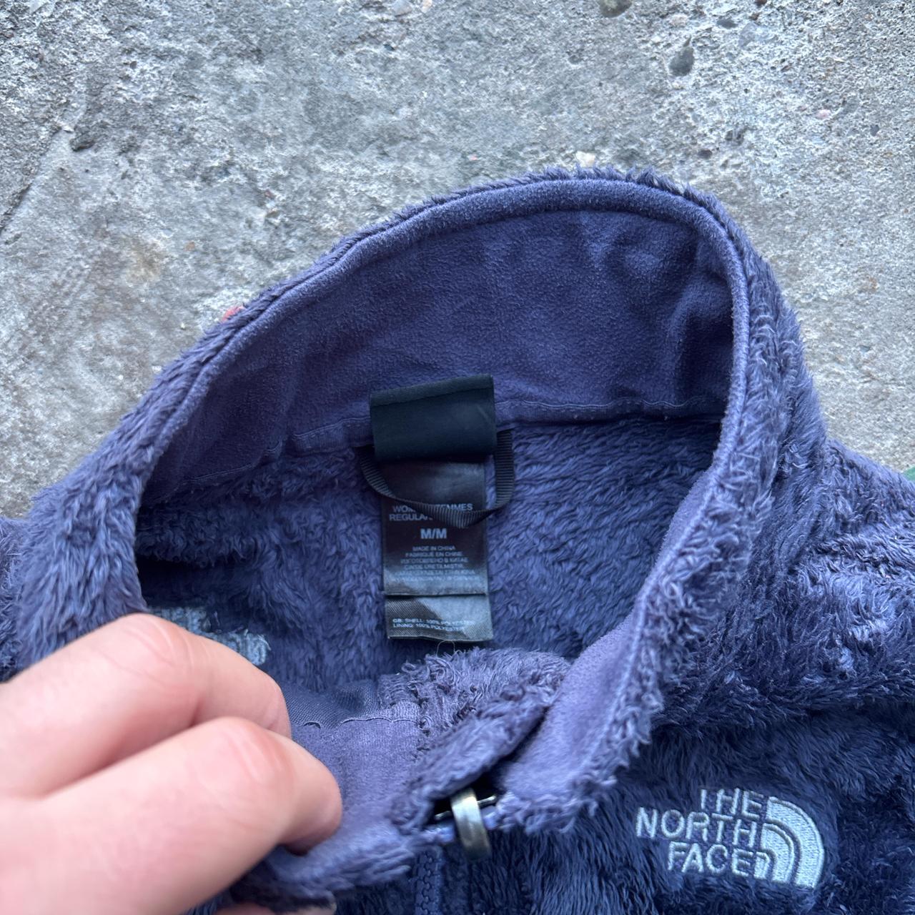 Purple The North Face Fleece Jacket - M