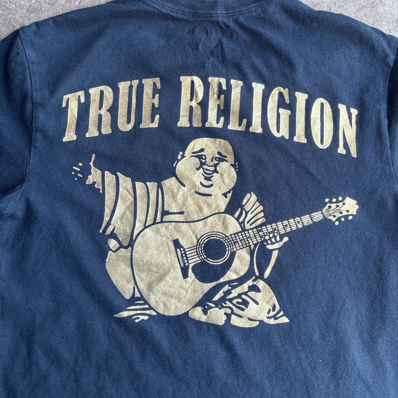 Black True Religion Graphic T-Shirt