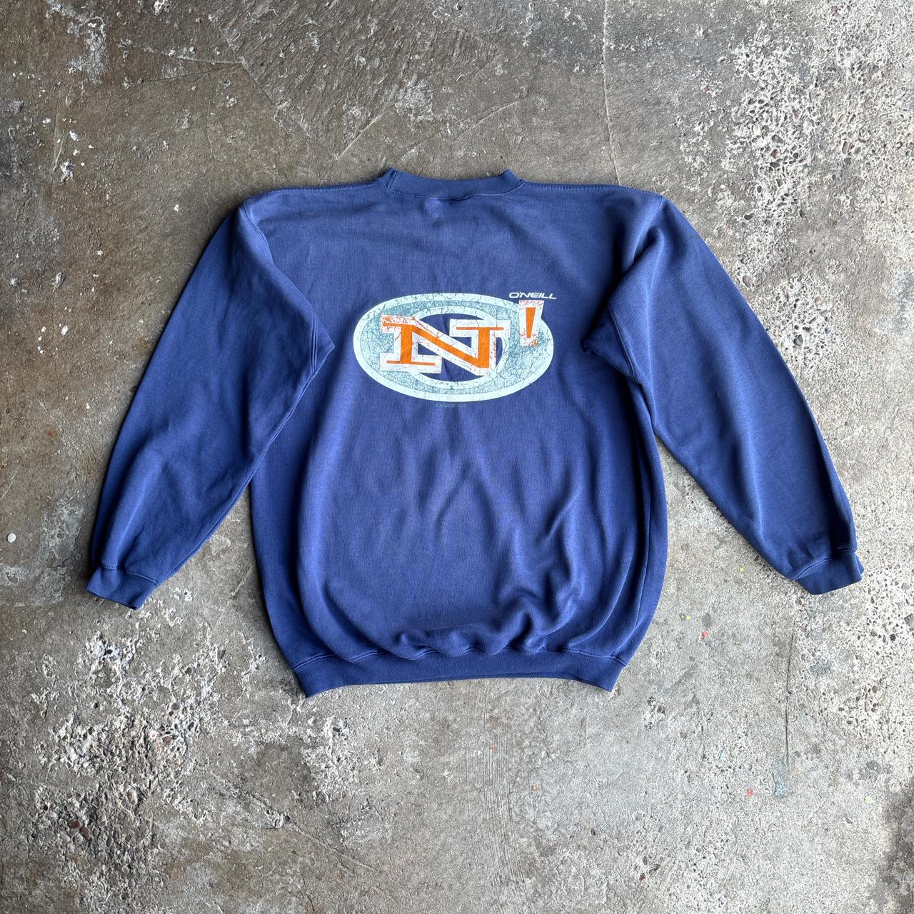 Blue O’Neill Graphic Crewneck Sweatshirt - M