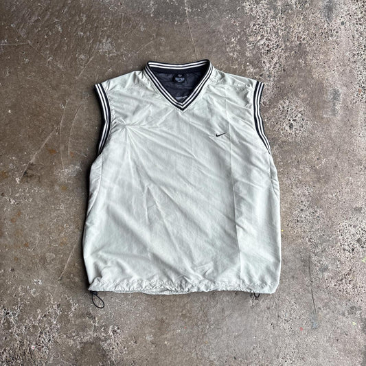 Cream Nike Golf Vest Jacket - XL