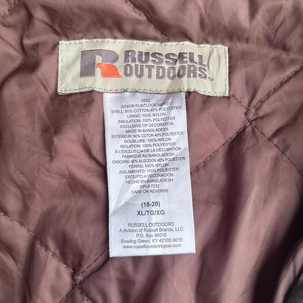 Realtree Camo Russell Outdoors Hooded Jacket - XL (women’s)