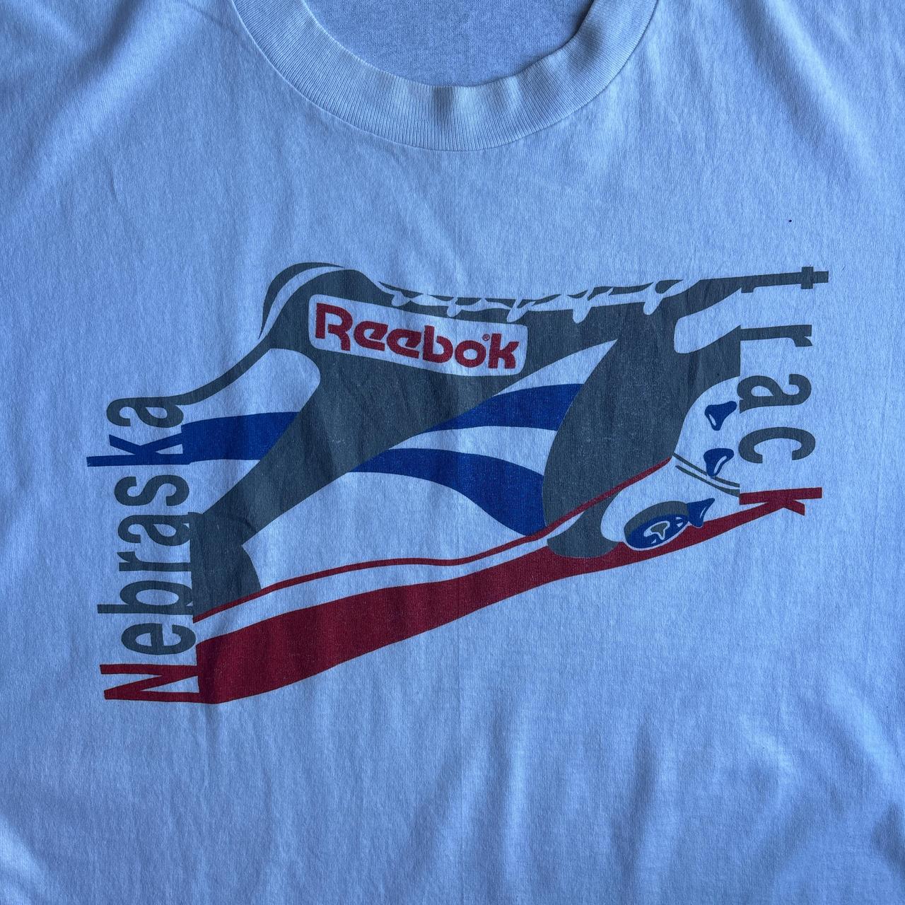 White Vintage Reebok Single Stitch T-Shirt