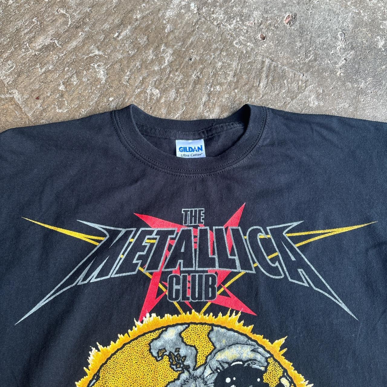 2008 Metallica Club graphic tee