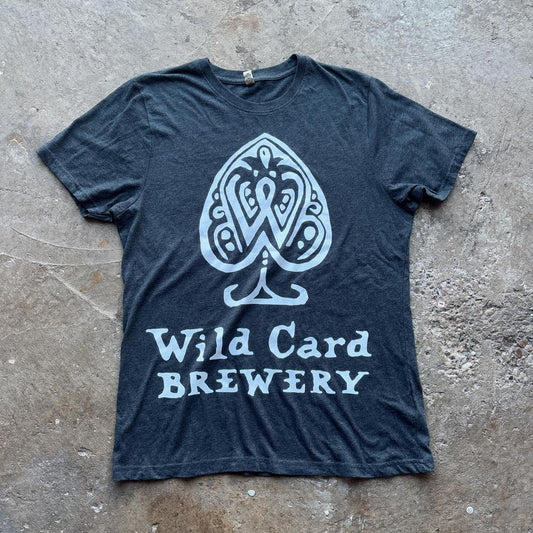 Grey Wild Card Brewery T-shirt