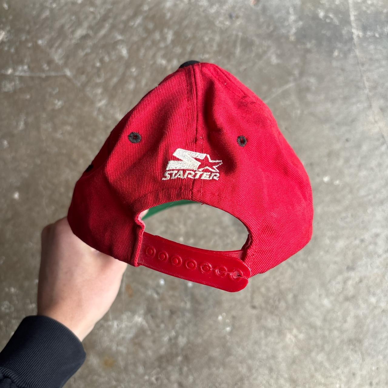 Red & Black Vintage 90’s Chicago Bulls Snapback