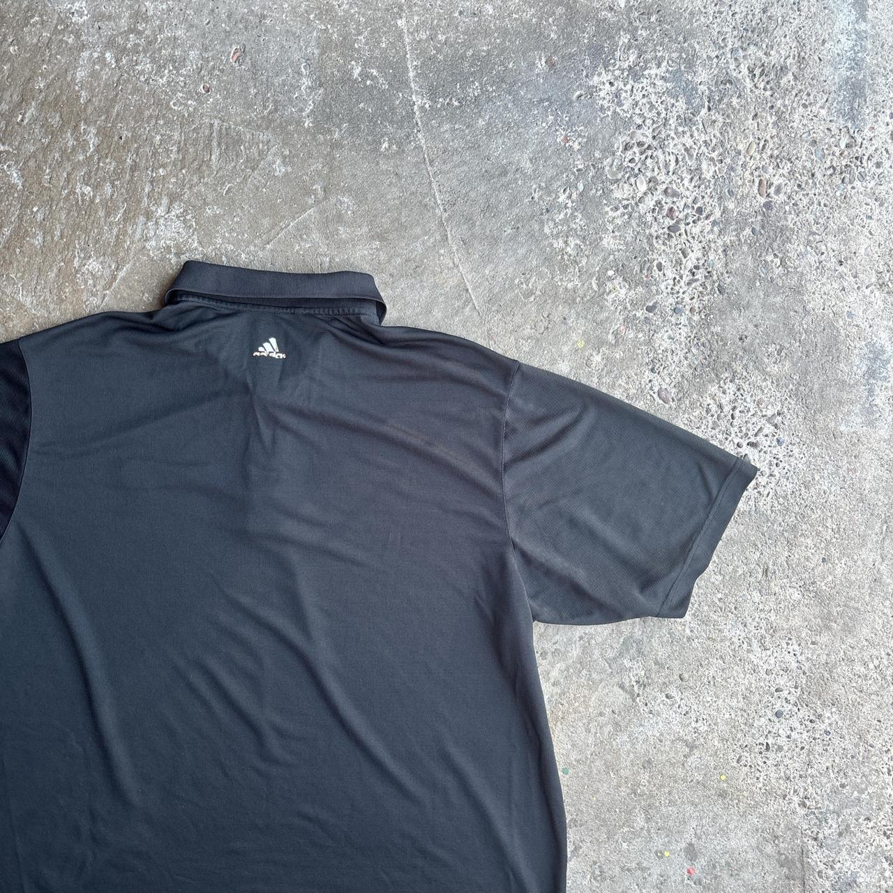 Black BMW Championship Adidas Golf Polo Shirt