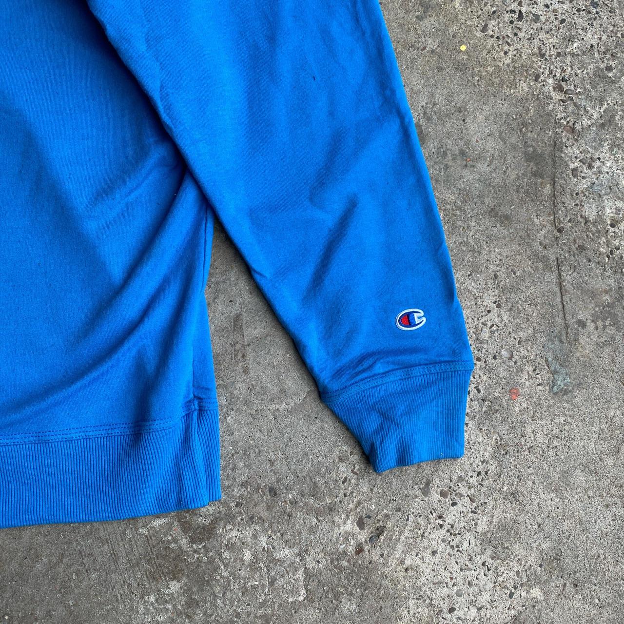 Blue Champion Logo Graphic Print - XL