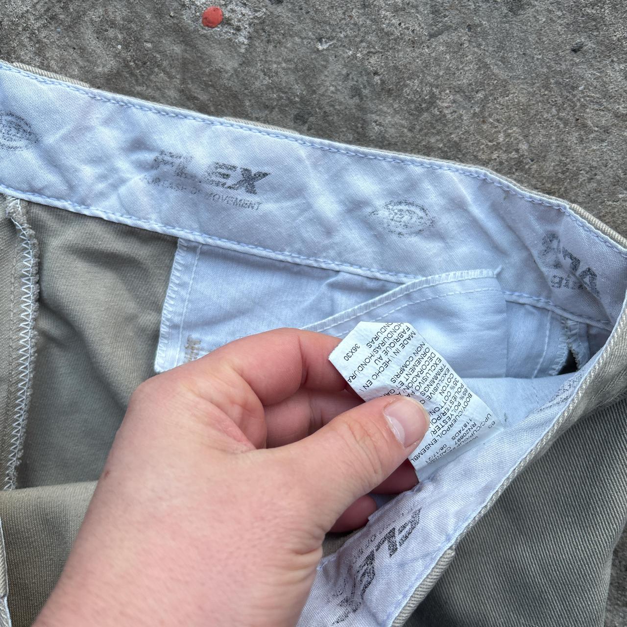 Cream Dickies skater trousers - W36