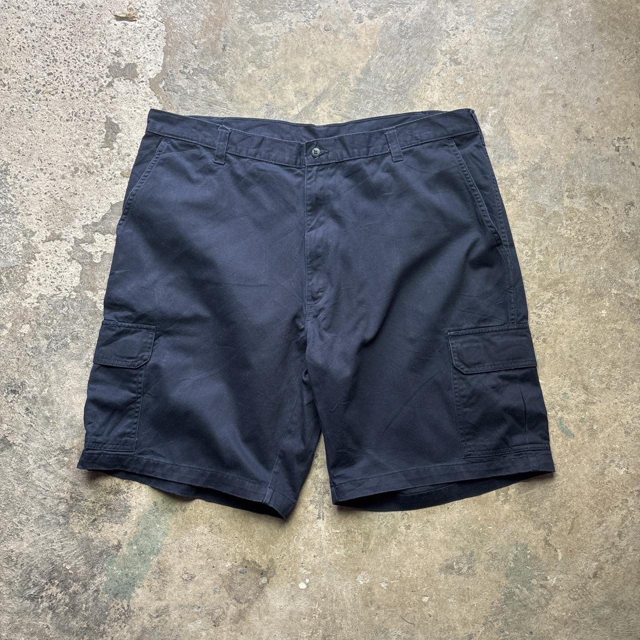 Navy Dickies Cargo Shorts - W40