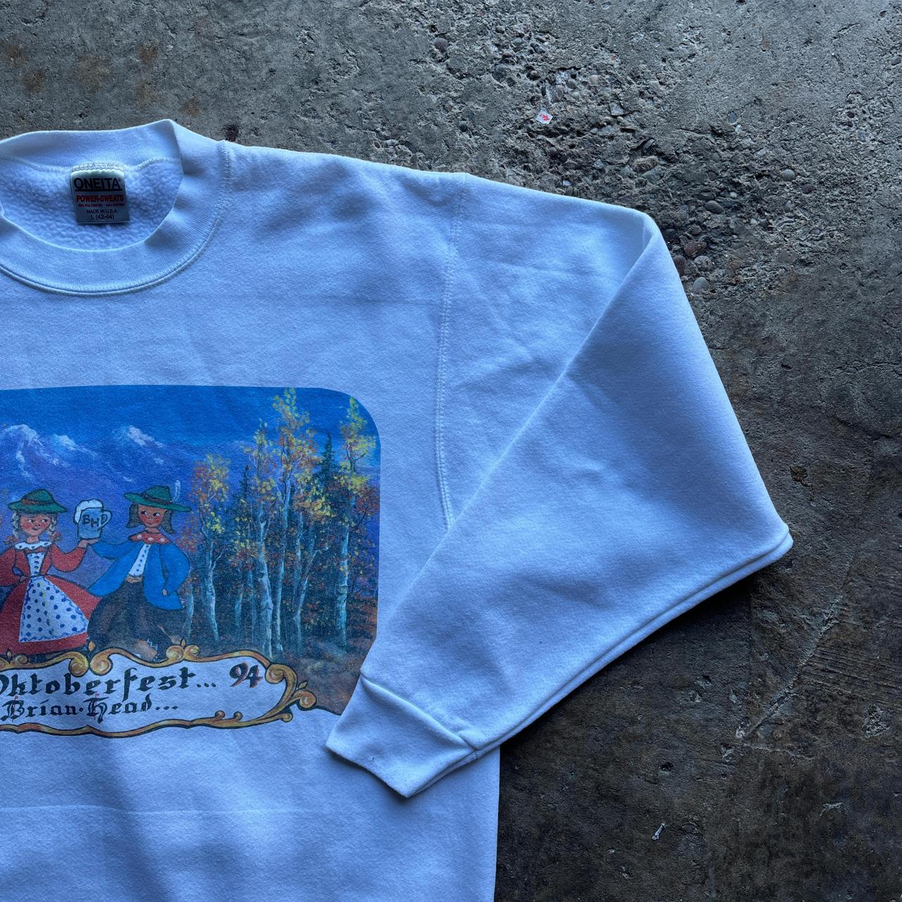 Vintage Oktoberfest ‘94 White Sweatshirt
